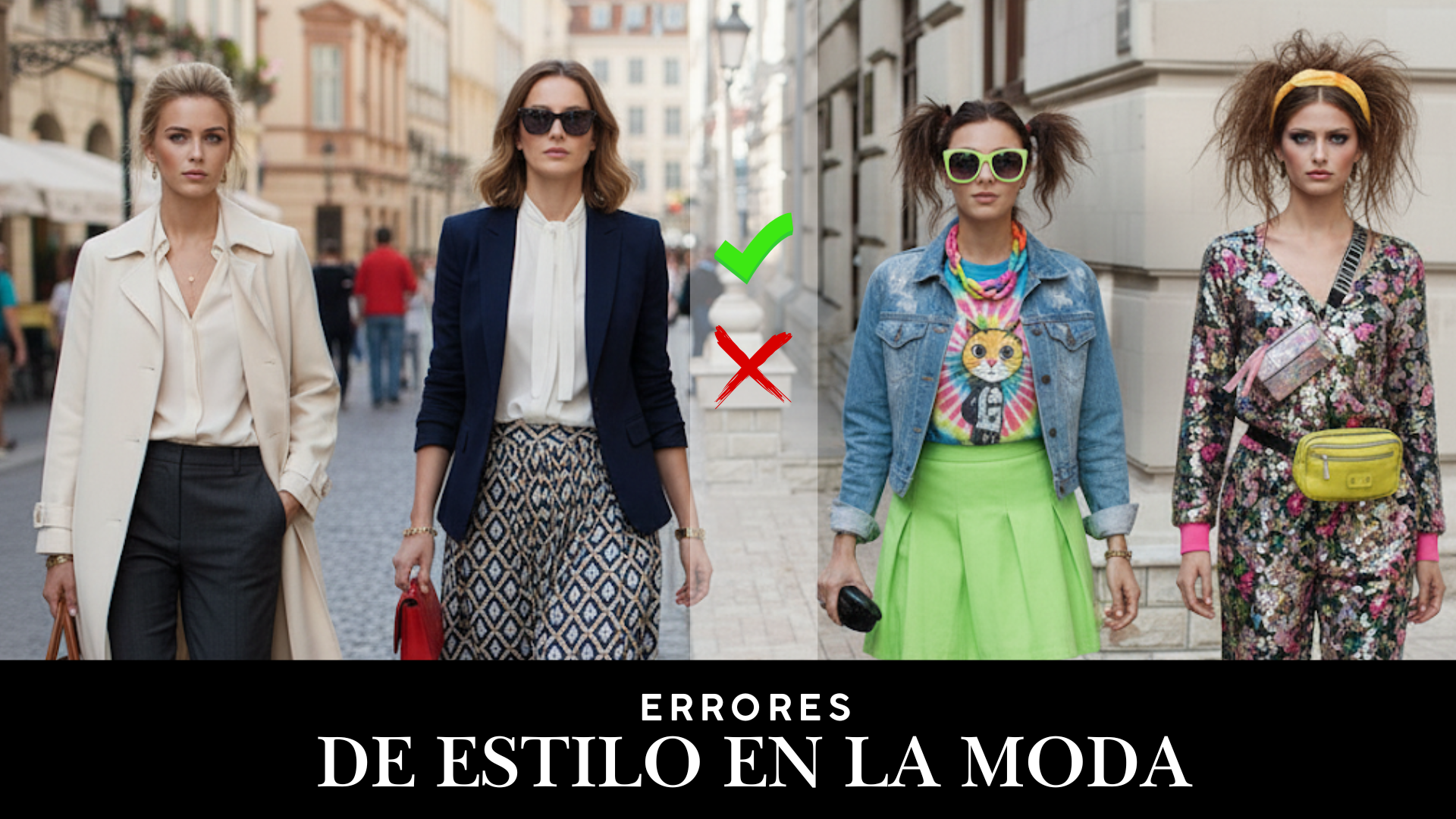 Errores de estilo en la moda